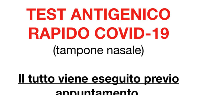 TEST ANTIGENICO RAPIDO COVID-19